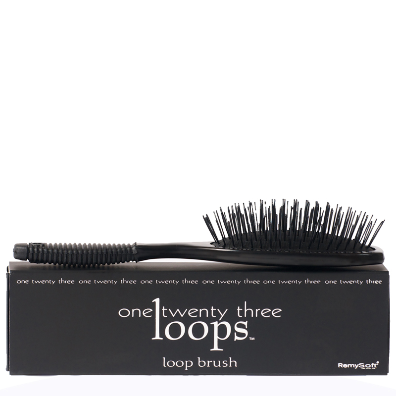 RemySoft One Twenty Three Loops - Loop Brush - Safe for Hair Extensions
