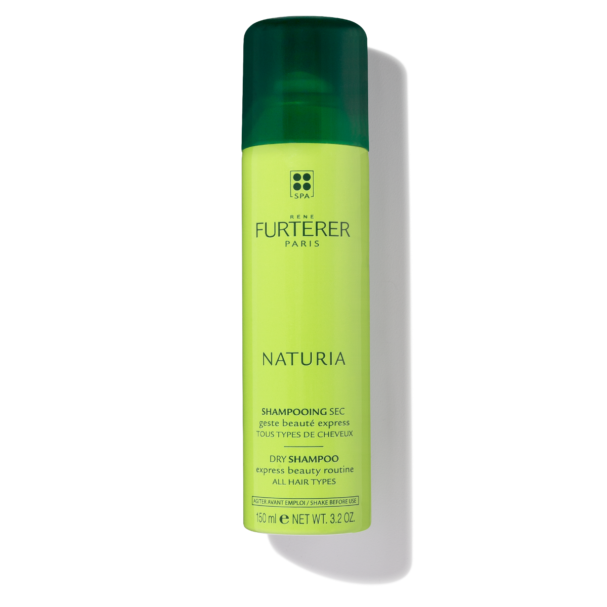 Rene Furterer NATURIA Dry Shampoo, Oil-Absorbing, Clay, Beige Tint, Lightly Scented 1.6 Ounce (Pack of 1)