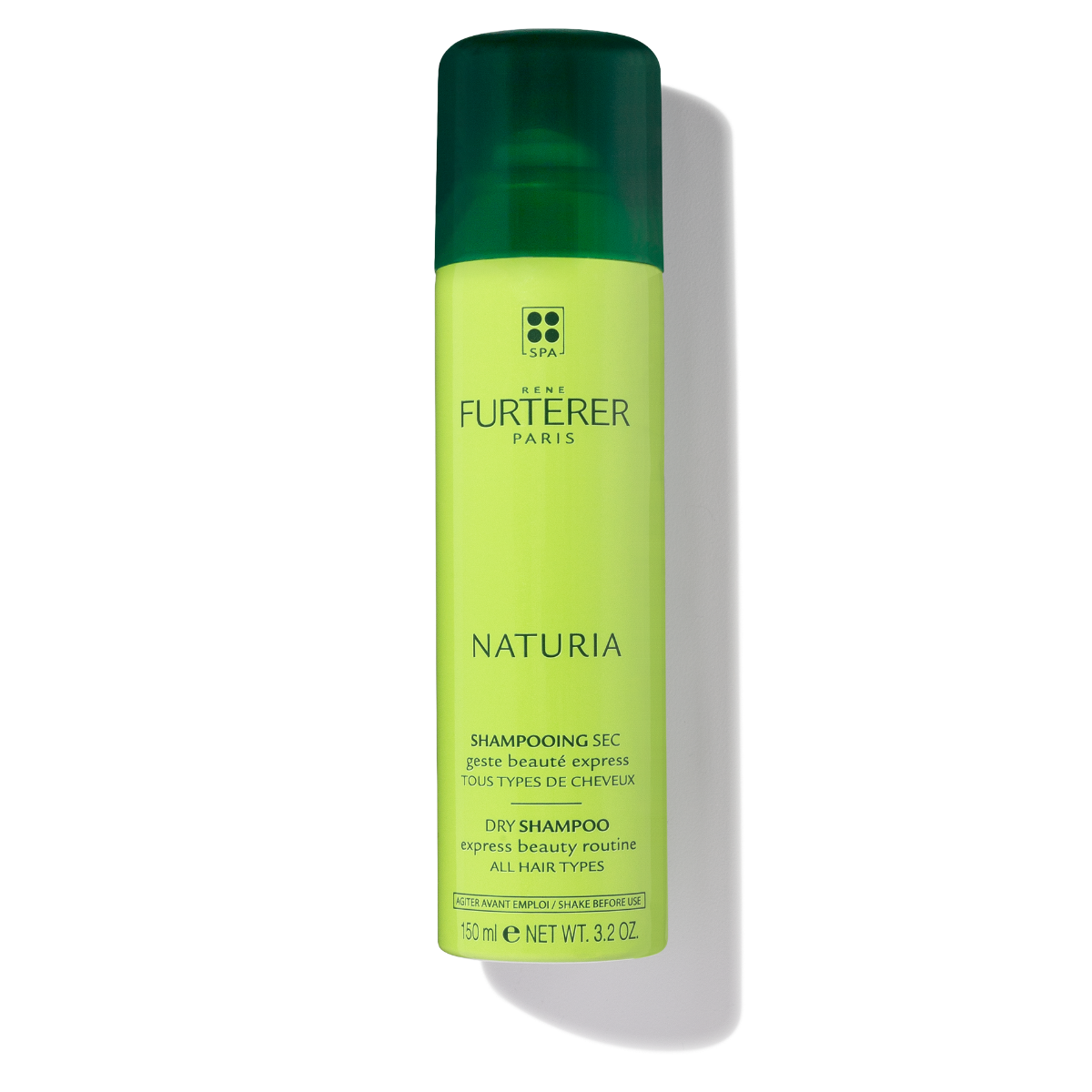 Rene Furterer NATURIA Dry Shampoo, Oil-Absorbing, Clay, Beige Tint, Lightly Scented 1.6 Ounce (Pack of 1)