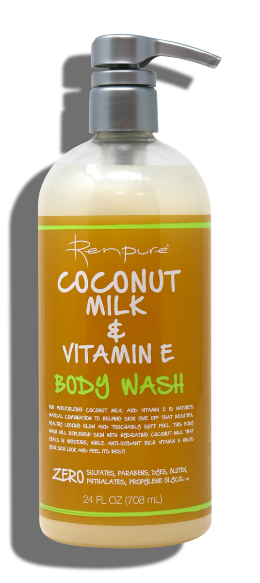 RENPURE Coconut Milk & Vitamin E Body Wash