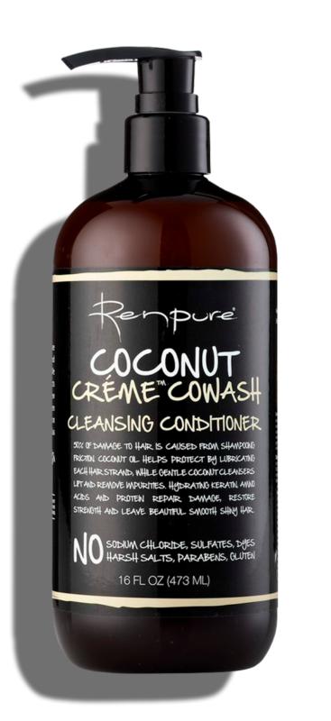 RENPURE Creme Cowash Cleansing Conditioner, Coconut, 16 Fl Oz Coconut 16 Fl Oz (Pack of 1)