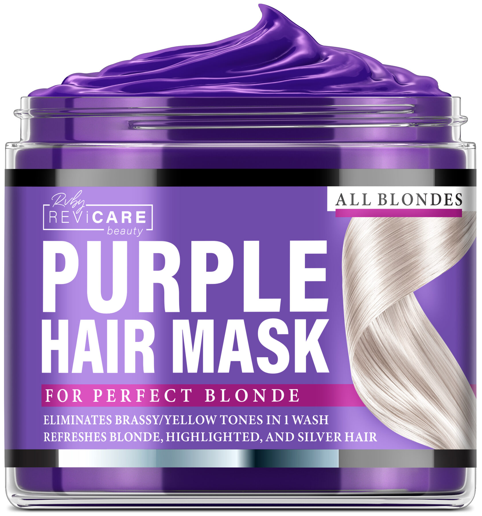 Revicare Purple Hair Mask – For Perfect Blonde