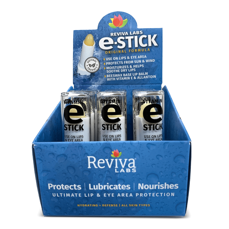 REVIVA LABS - Vitamin E Oil E-Stick 12PK (1/7.oz)