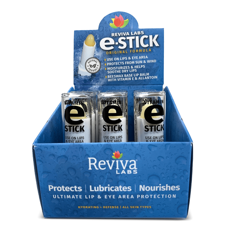 REVIVA LABS - Vitamin E Oil E-Stick 12PK (1/7.oz)