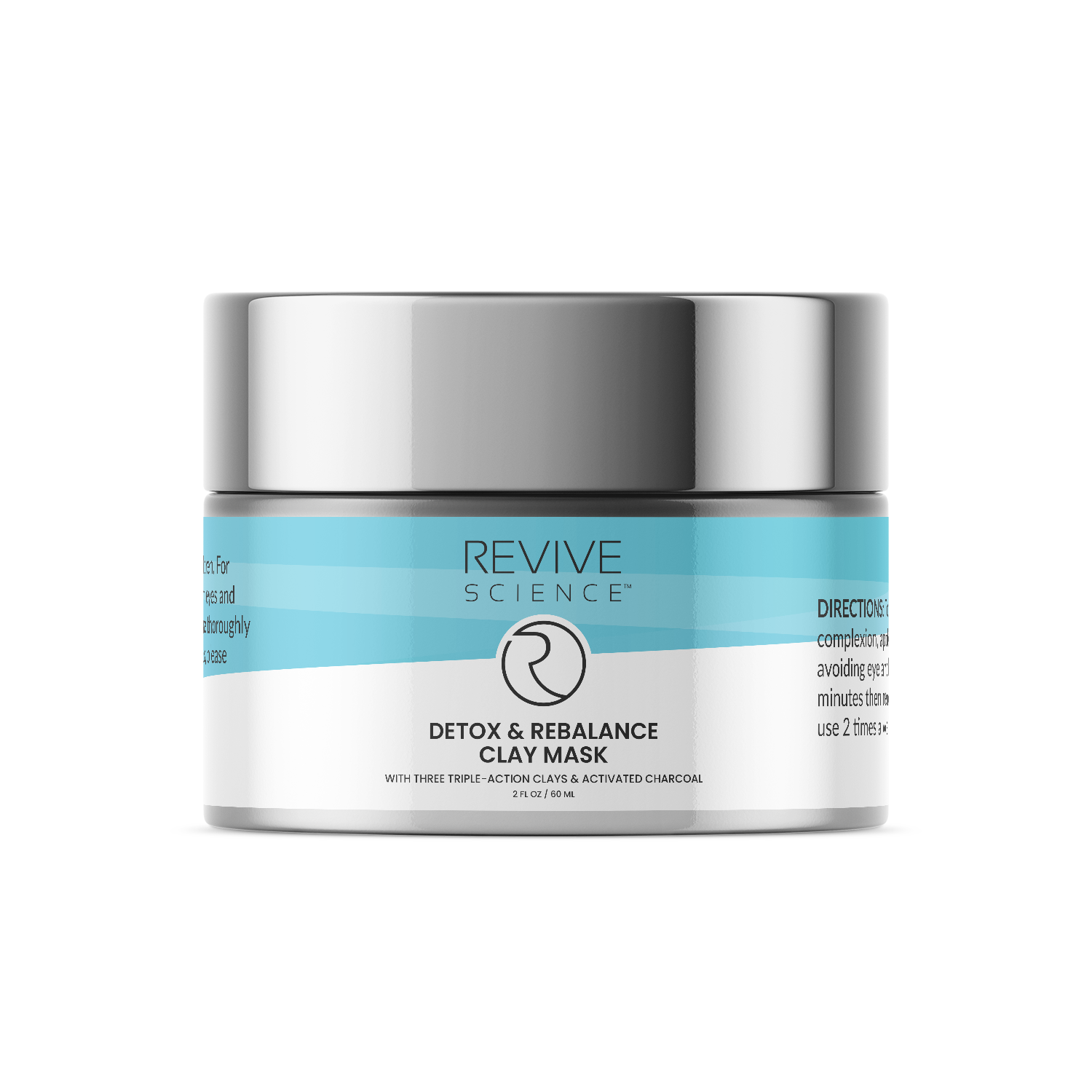 Revive Science Clay Mask with Activated Charcoal