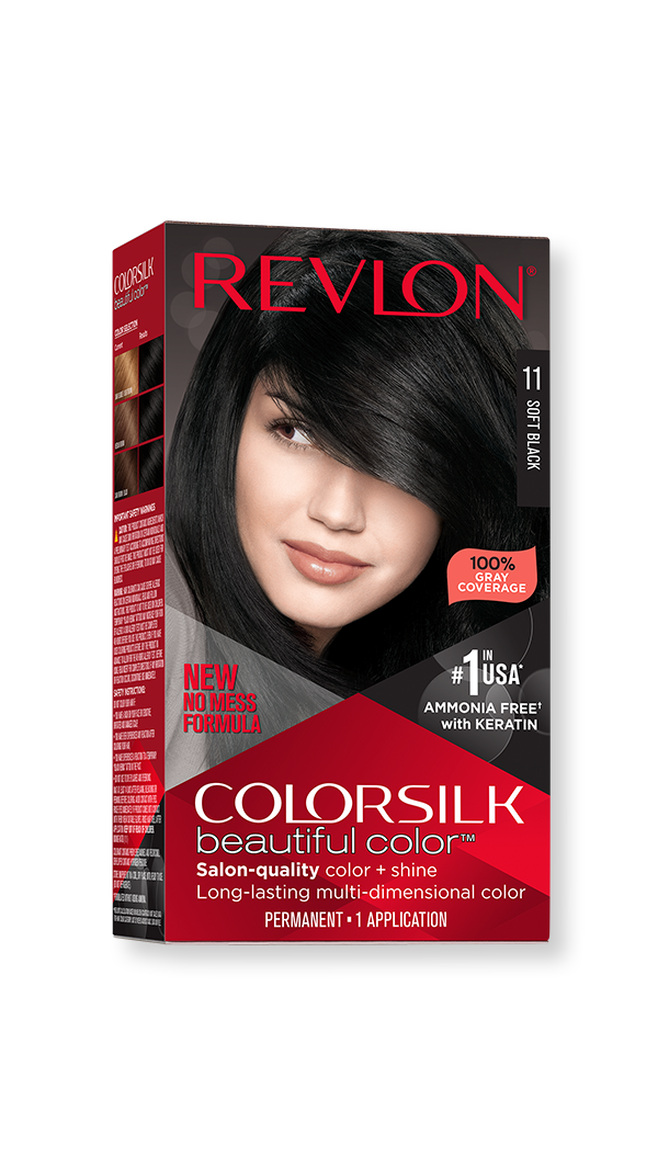 Revlon Colorsilk Beautiful Color- 11 Soft Black