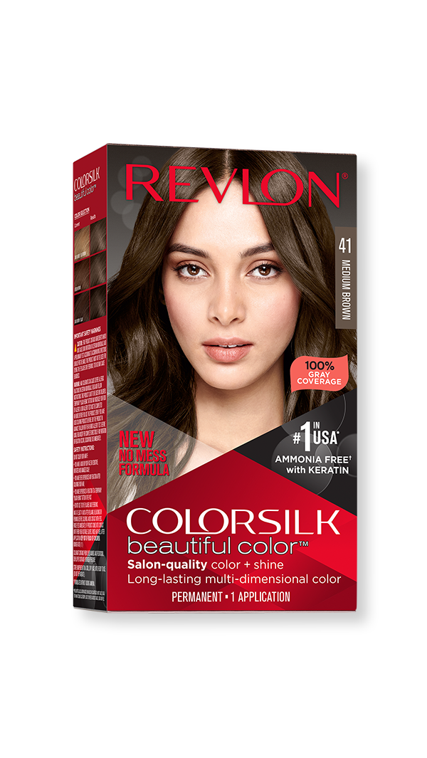 REVLON ColorSilk Beautiful Color – 41 Medium Brown