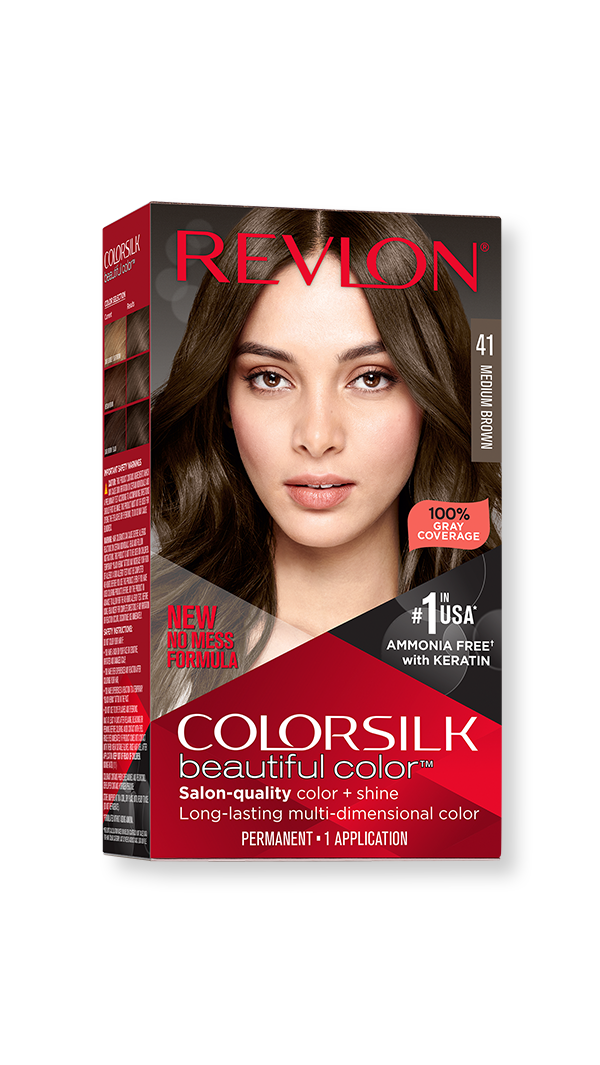 REVLON ColorSilk Beautiful Color – 41 Medium Brown