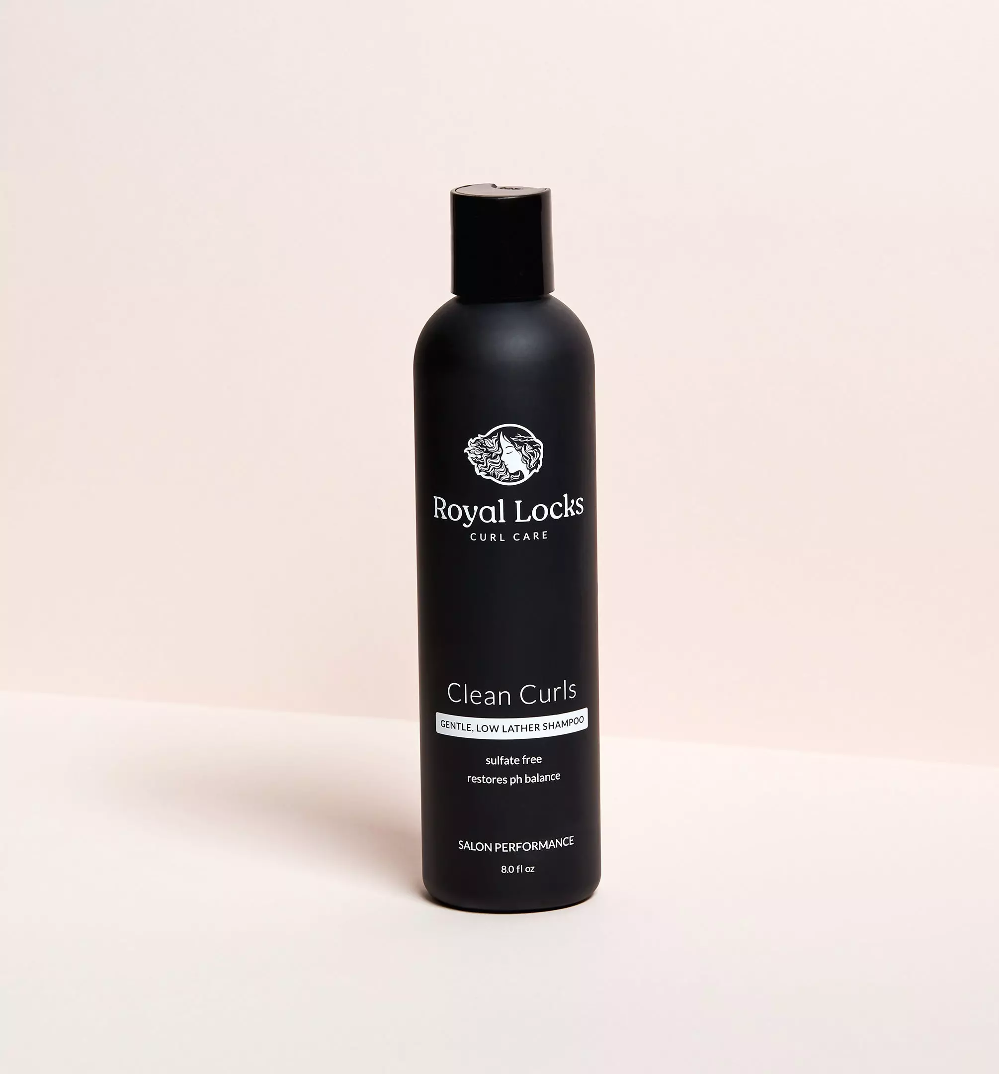 Royal Locks-Clean Curls Shampoo | Curly Hair Shampoo with Argan Oil | pH balancing, For Wavy & Curly Hair, Sulfate & Paraben Free New & Improved Formula (8 Fl Oz)