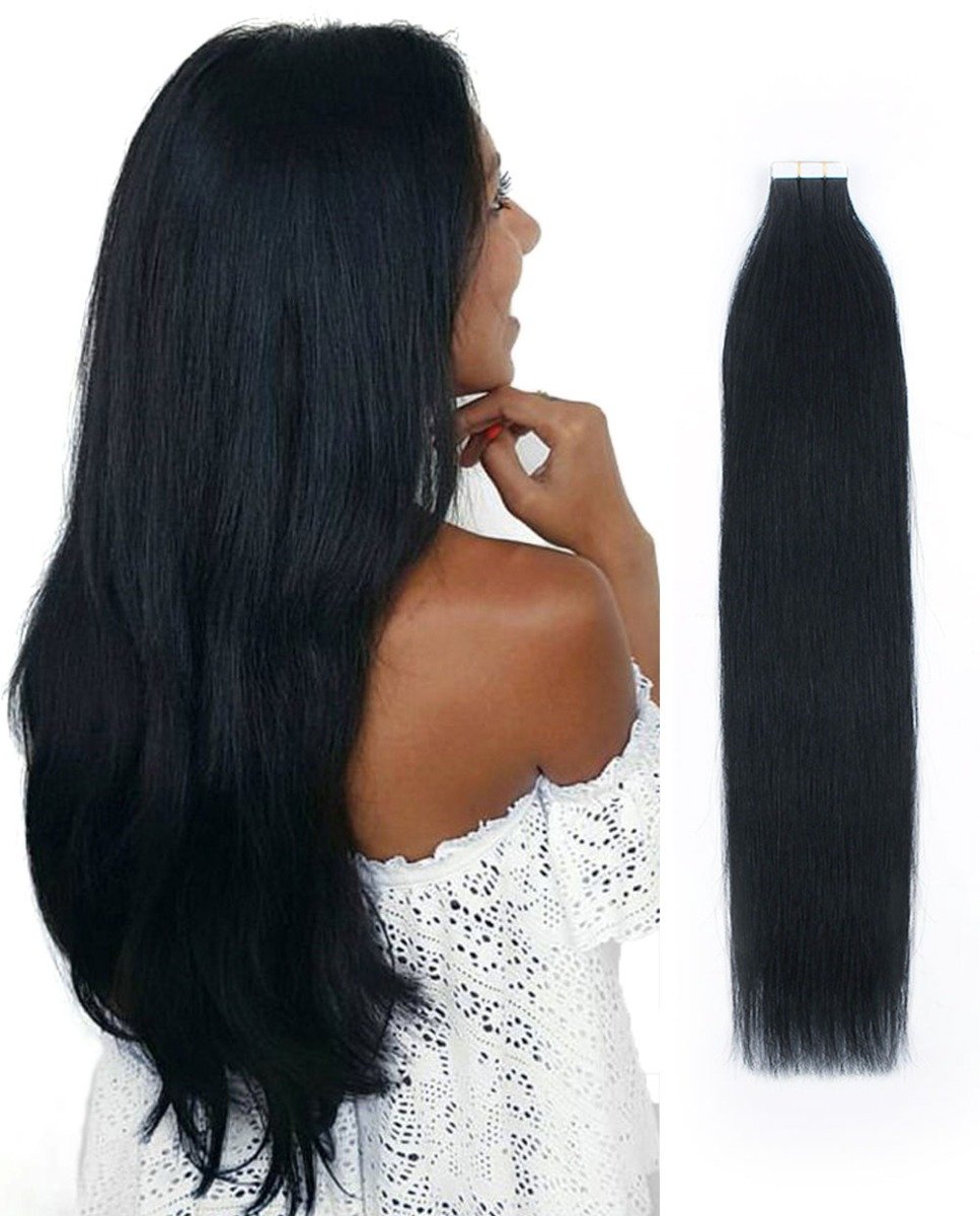 Sassina Real Human Hair Tape-In Extensions