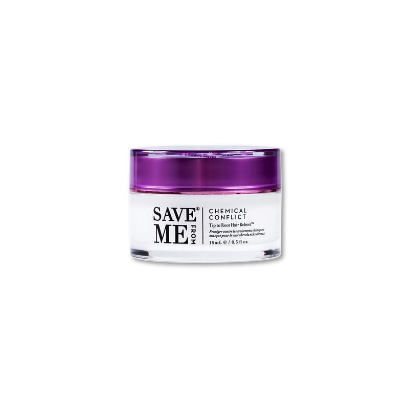 SAVE ME FROM Chemical Conflict Tip to Root Hair Reboot | Hair Mask for Damage, Bleached & Colored Hair, Breakage, Split Ends | Hair Repair & Hair Conditioning Treatment with Proteins ? 0.5 Fl Oz