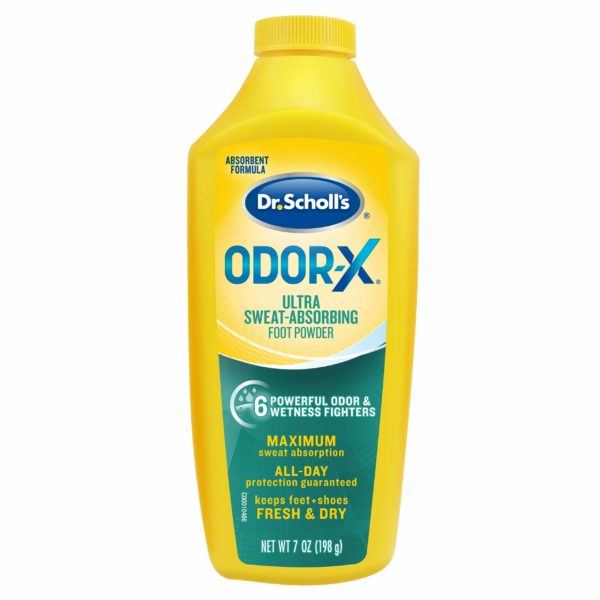 Scholl’s Odor-X Ultra Sweat-Absorbing Foot Powder