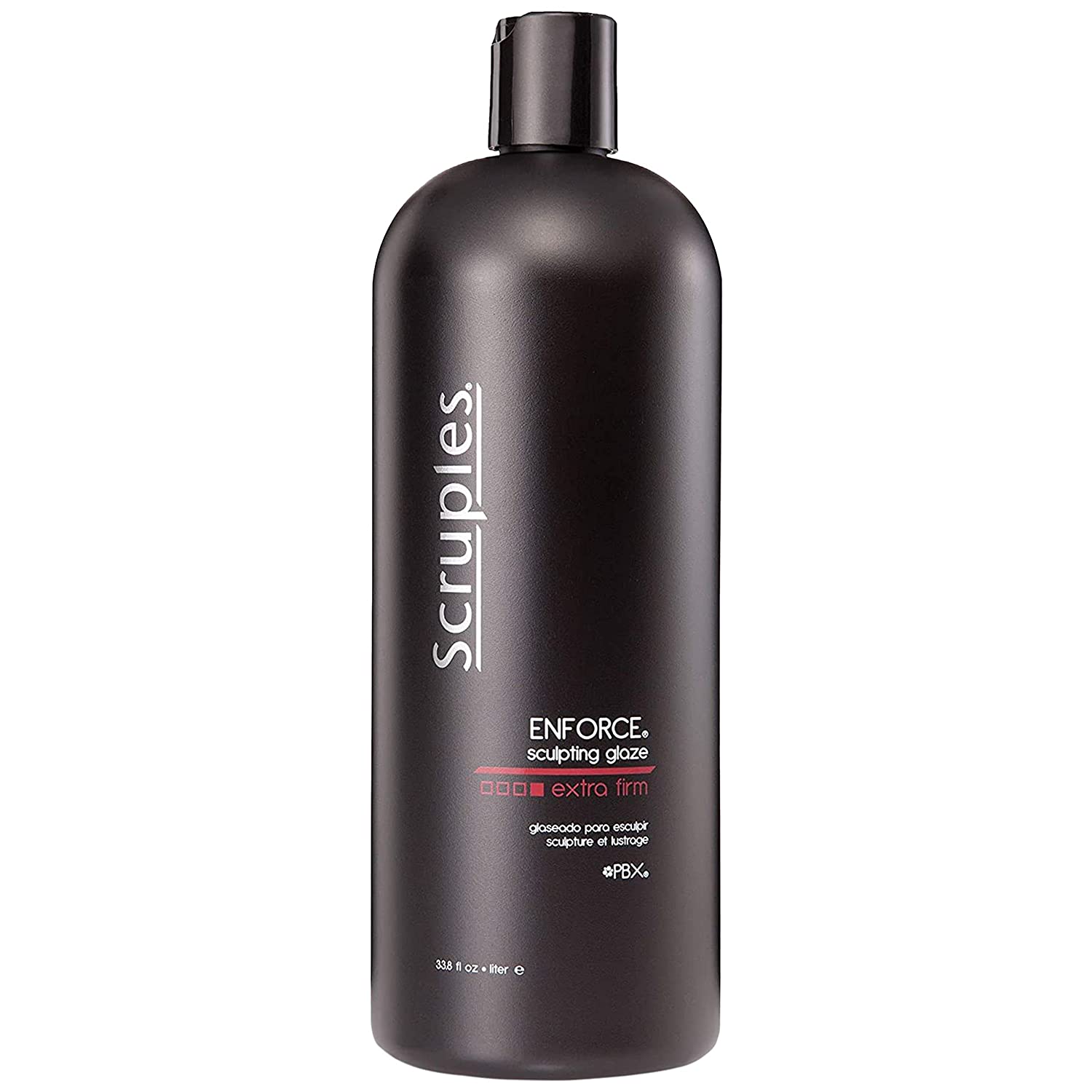 Scruples Enforce Sculpting Glaze - Extra Firm Hold & Lightweight - Volumizing Gel to Shape & Style Hair - Hair Styling Cream for Men & Women for All Hair Types - (Pack of 1)