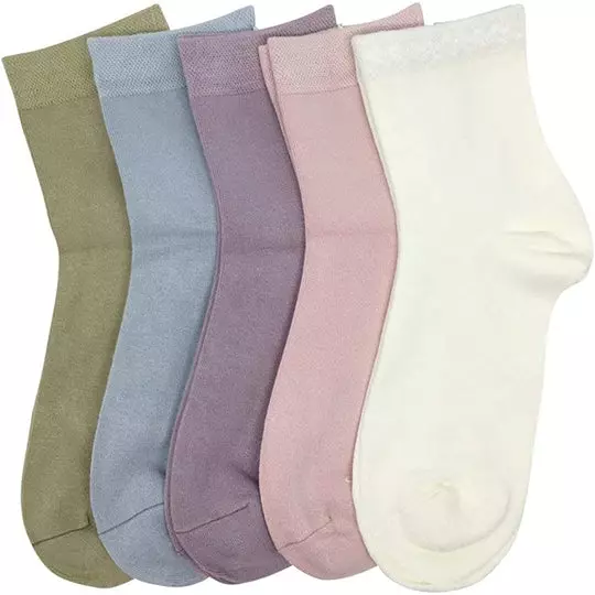 Serisimple Women’s Ankle High Bamboo Sock