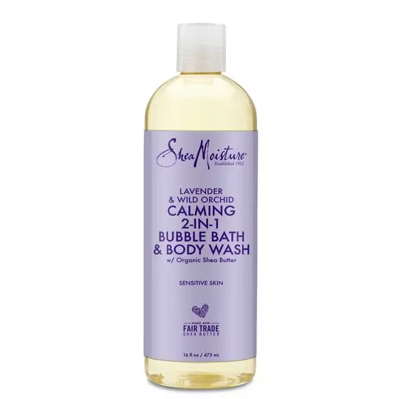 SheaMoisture Lavender & Wild Orchid Bubble Bath & Body Wash
