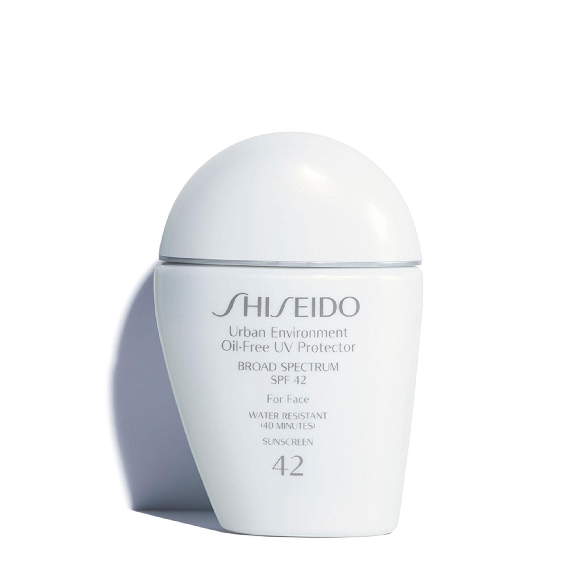 Shiseido Urban Environment Oil-Free Water-Resistant UV Protector for All Skin Types, Broad Spectrum SPF 42 Sunscreen, 50ML