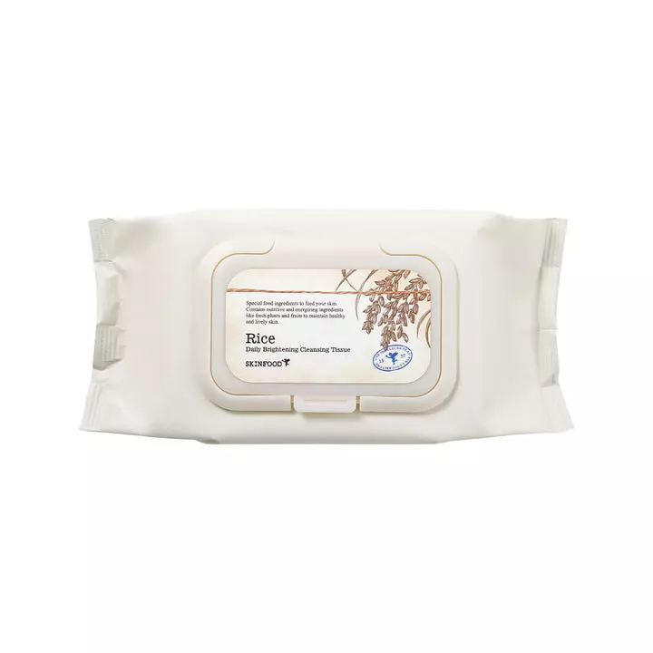 SKINFOOD Rice Daily Brightening Cleansing Tissue