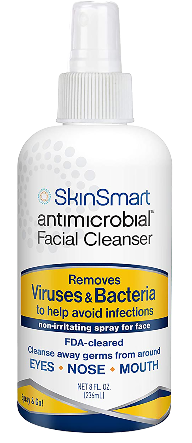 SkinSmart Antimicrobial Eczema Therapy Cleanser Spray