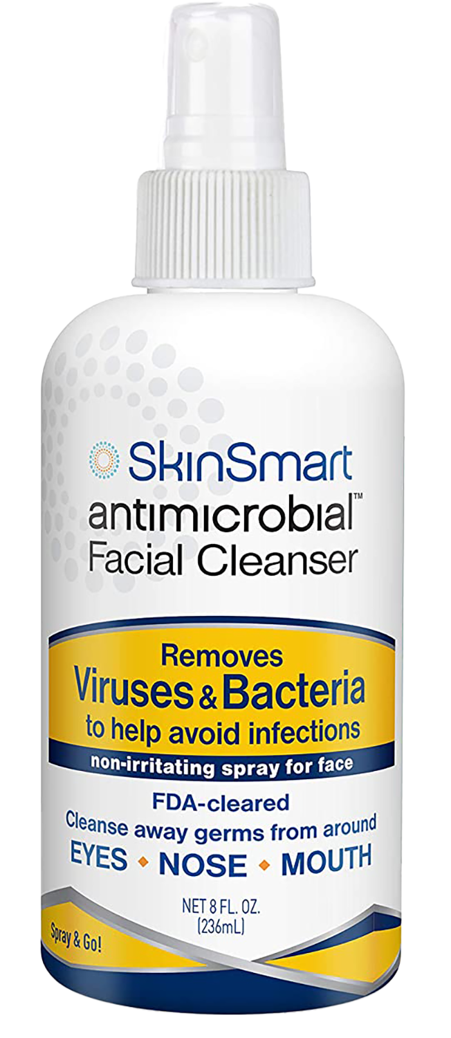 SkinSmart Antimicrobial Eczema Therapy Cleanser Spray