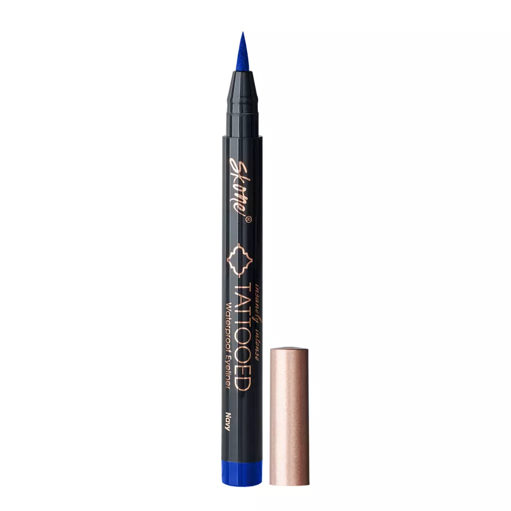 Skone Cosmetics Insanely Intense Tattooed Liquid Eyeliner – Navy