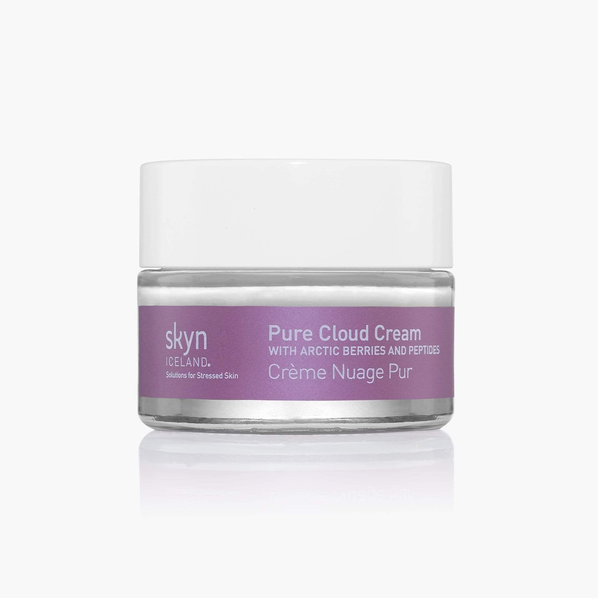skyn ICELAND Pure Cloud Cream: Daily Moisturizer to Visibly Plump & Calm Sensitive Skin, 50g / 1.7 oz