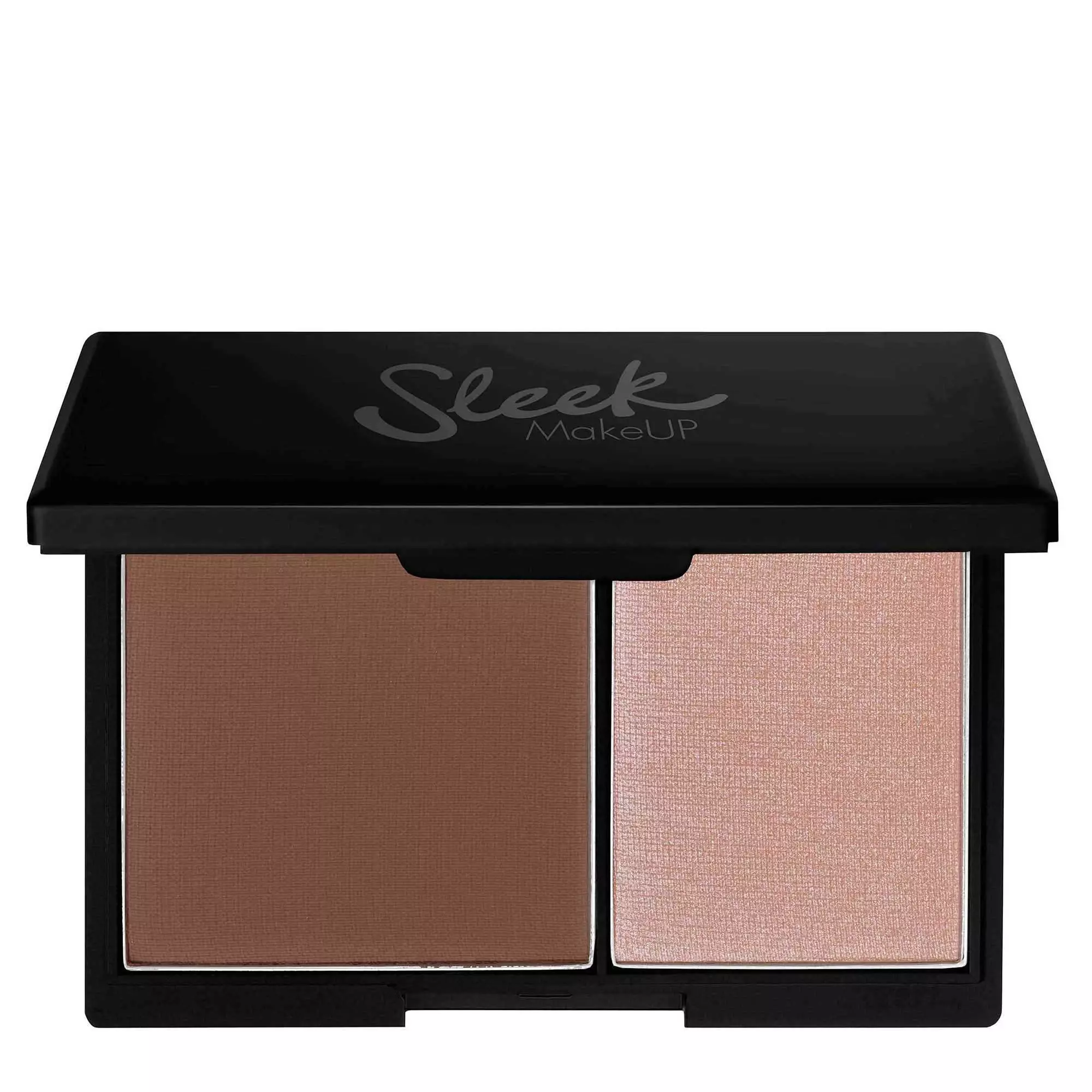 Sleek Make Up Face Contour Kit - Contour Powder for Contouring Cheekbones and a Shimmer Highlighter, for Illuminating Your Face. Color Light