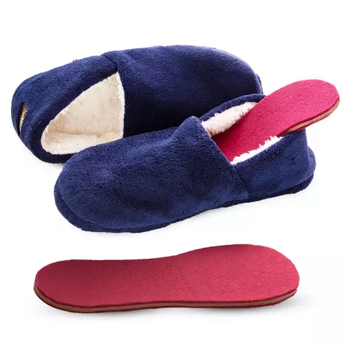 Snook-Ease Microwavable Heated Slippers