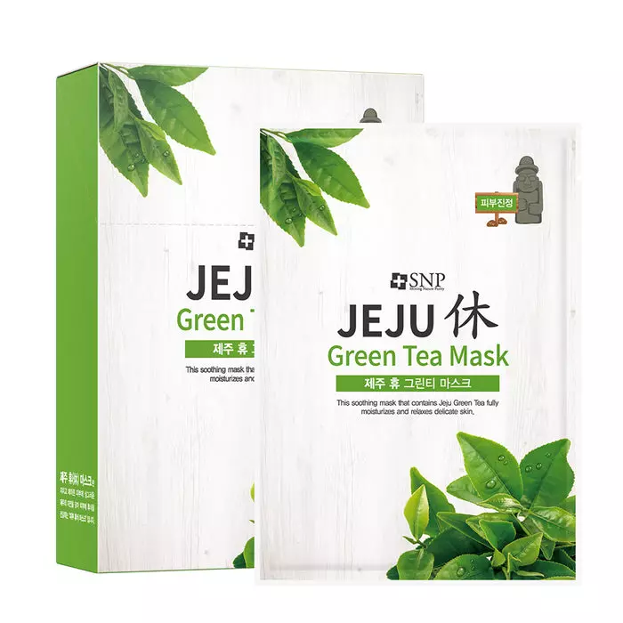 SNP Jeju Green Tea Mask