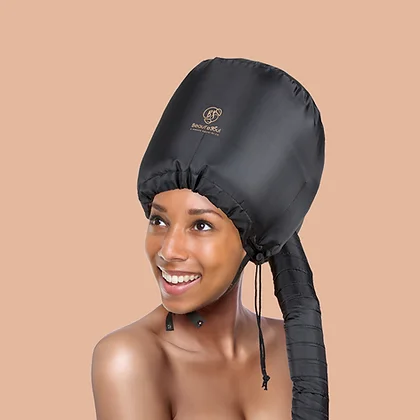 Soft Bonnet hooded hair dryer Attachment for Natural Curly Textured Hair Care