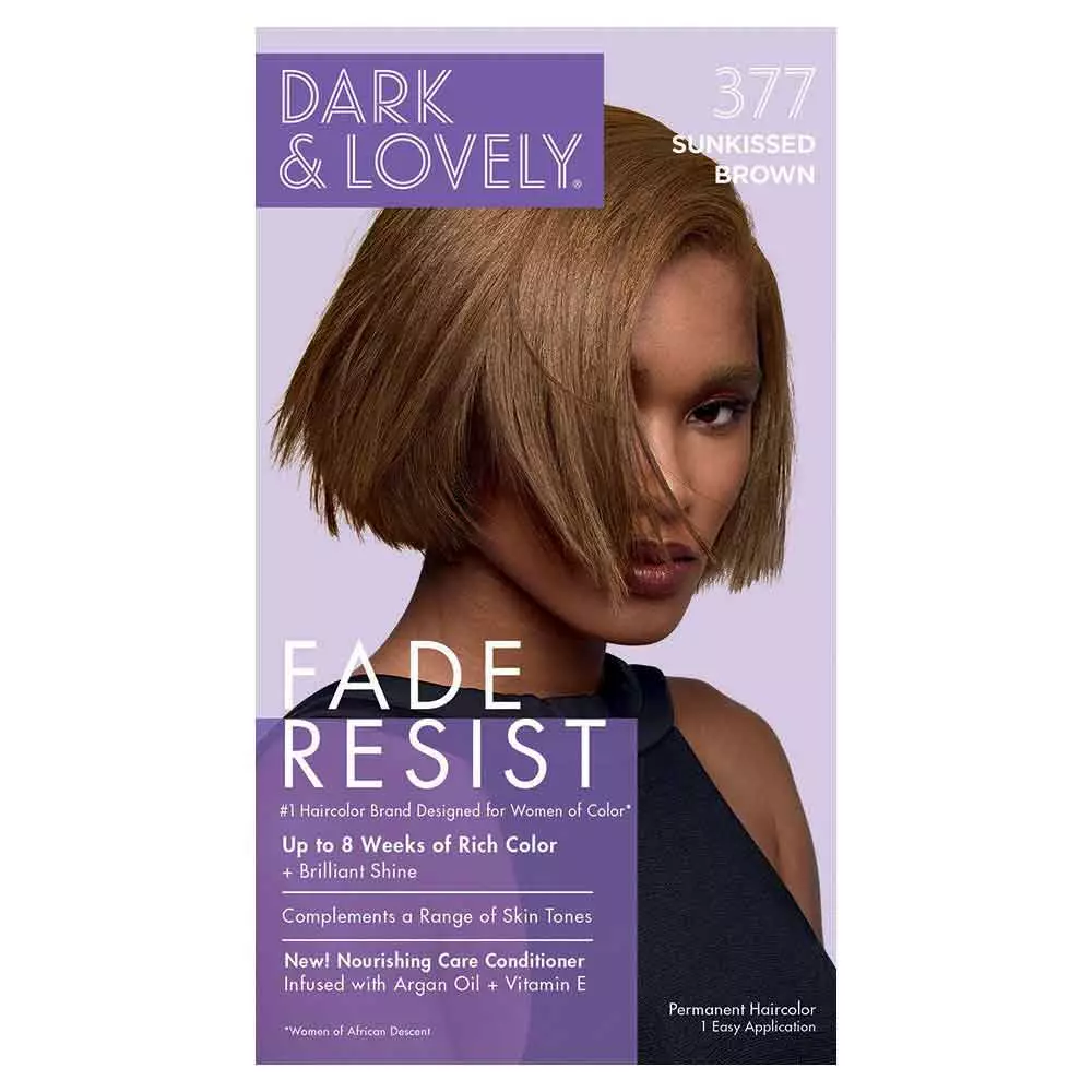 Softsheen-Carson, Dark & Lovely Fade Resist Color – 377 Sunkissed Brown