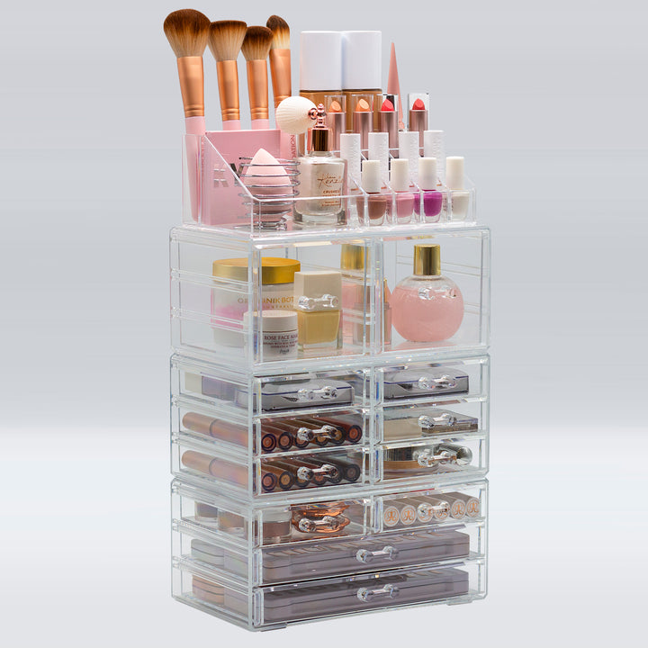 Sorbus Acrylic Makeup Storage Case