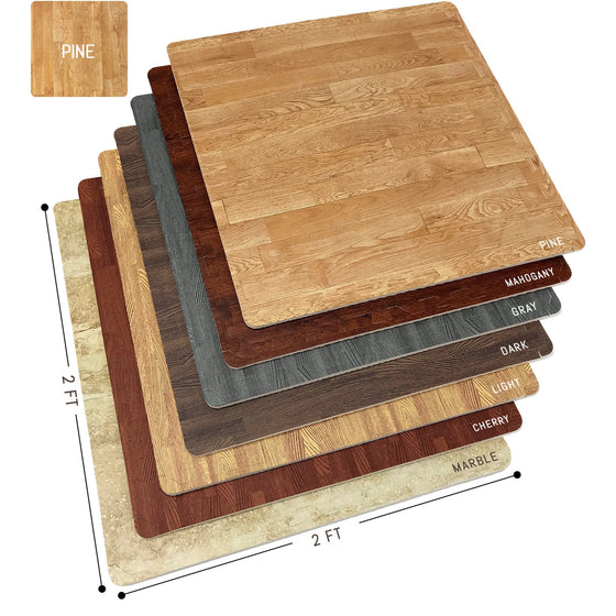 Sorbus Wood Grain Floor Mats