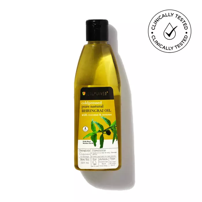 Soulflower Coldpressed Bhringraj Pure Herb Oil