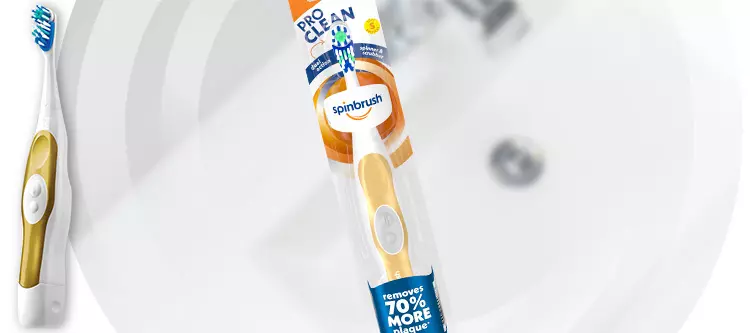 Spinbrush Pro Clean Battery Toothbrush