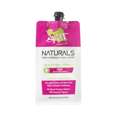Splat Naturals Semi-Permanent Hair Color – Pink