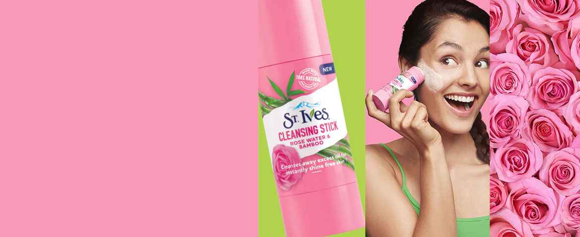 St. Ives Rosewater And Bamboo Cleansing Stick