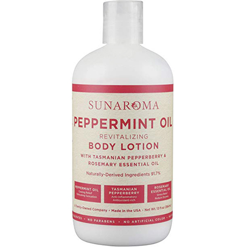 Sunaroma Peppermint Revitalizing Body Lotion