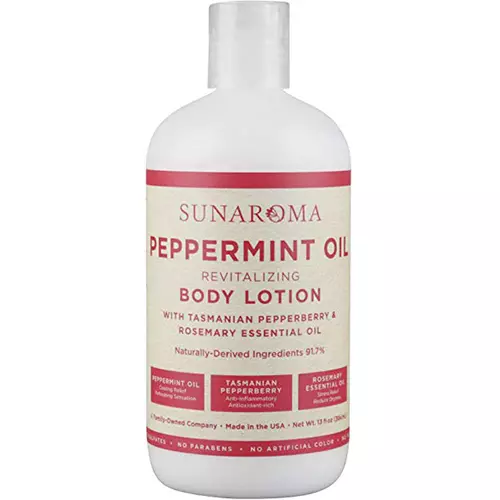 Sunaroma Peppermint Revitalizing Body Lotion