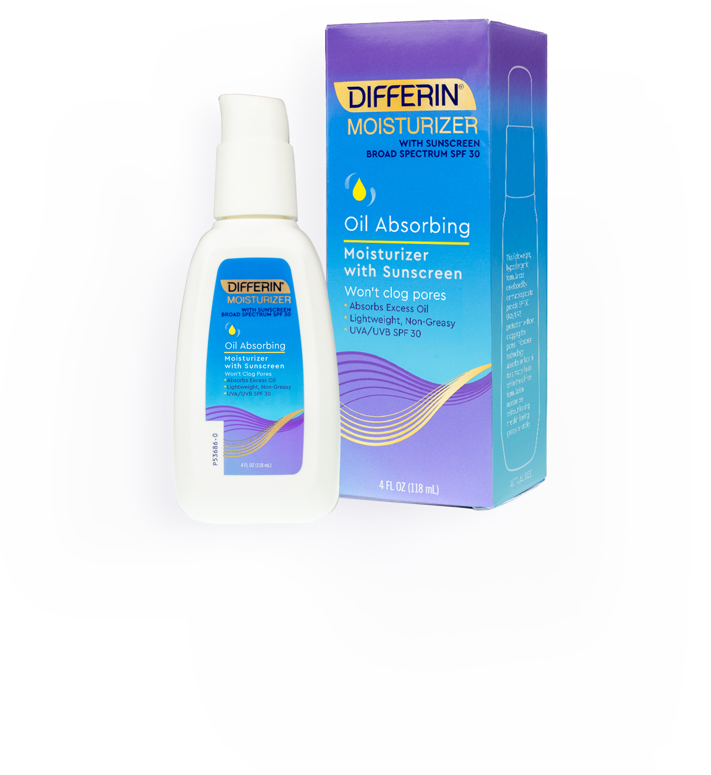 Differin Oil Absorbing Moisturizer With Sunscreen