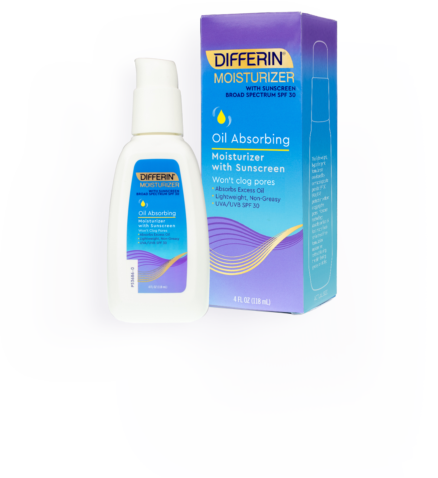 Differin Oil Absorbing Moisturizer With Sunscreen