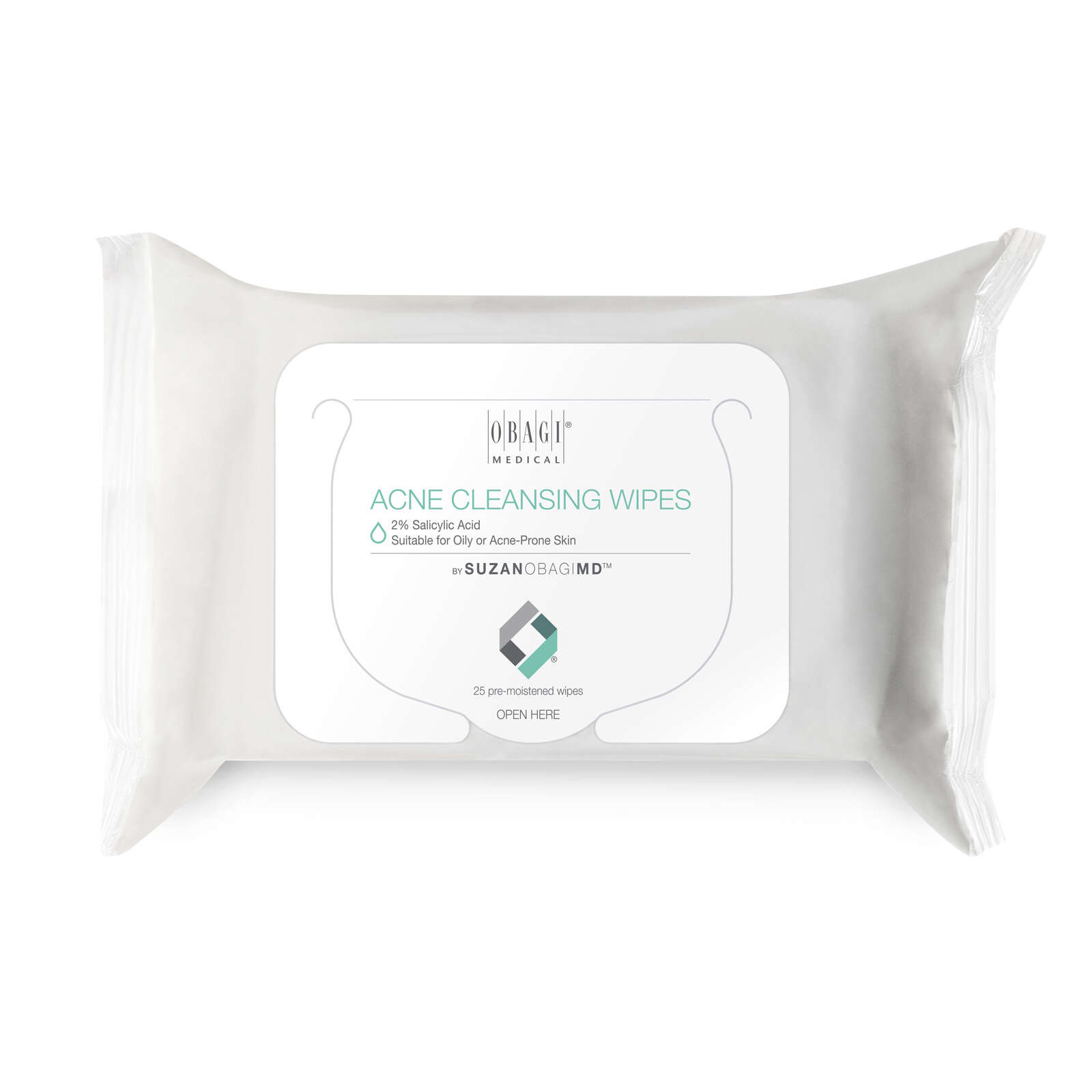SUZANOBAGIMD On the Go Cleansing Wipes for Oily or Acne Prone Skin