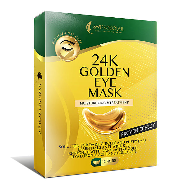 Swisskolab 24K Golden Eye Mask