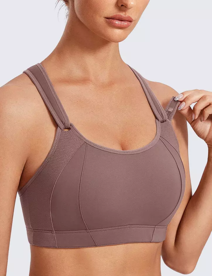 SYROKAN High Impact Workout Sports Bra