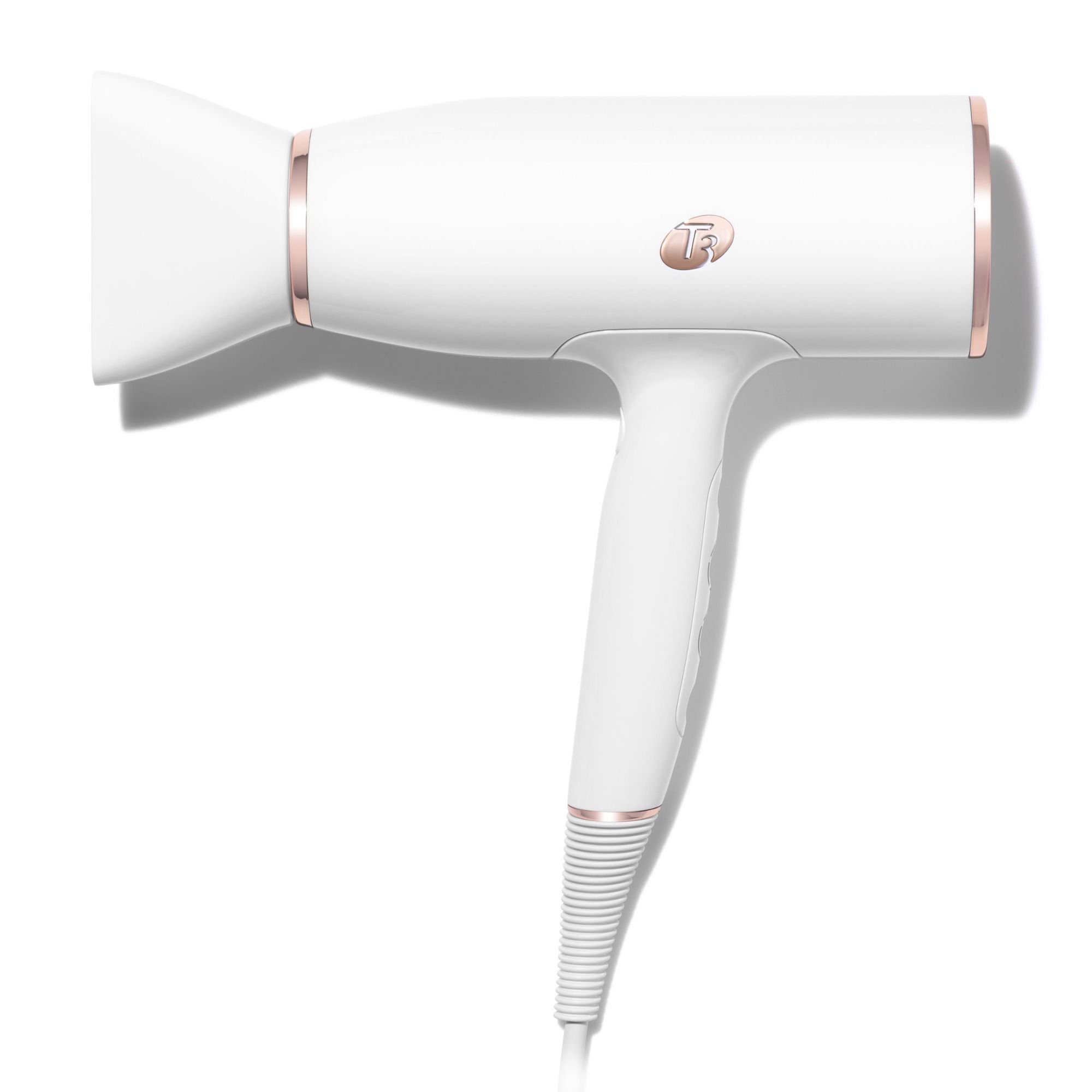 T3 Cura LUXE Hair Dryer | Digital Ionic Professional Blow Dryer | Frizz Smoothing | Fast Drying Wide Air Flow | Volume Booster | Auto Pause Sensor | Multiple Speed and Heat Settings | Cool Shot