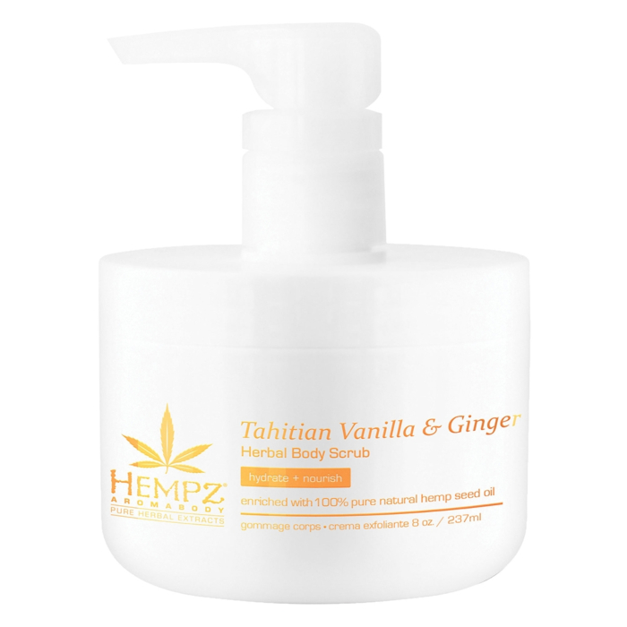 Tahitian Vanilla & Ginger Herbal Body Scrub
