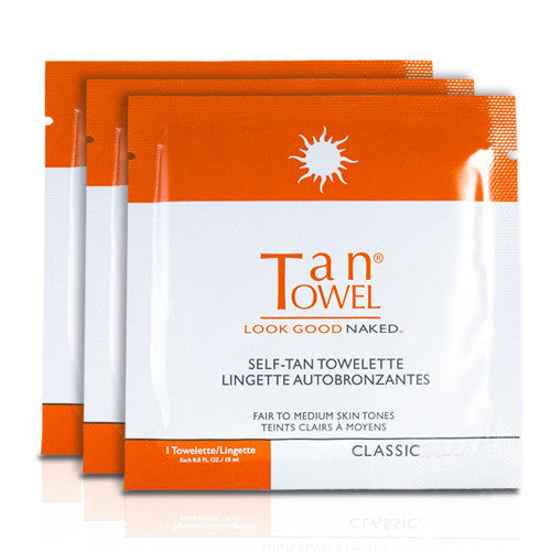 Tan Towel Self-Tan Towelette Plus (50 Nos.)