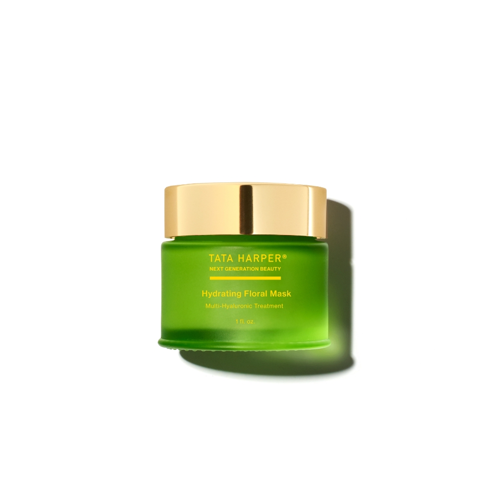 Tata Harper Hydrating Floral Mask, Hydrating, Redness Reducing, 100% Natural, Made Fresh in Vermont, 30ml