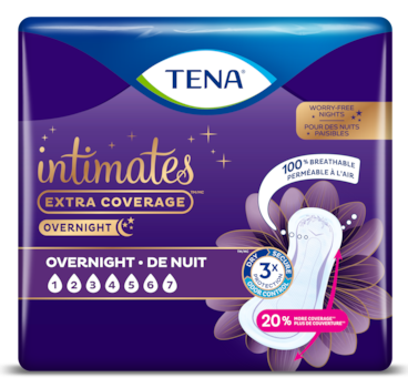 Tena Intimates Overnight Sanitary Pads