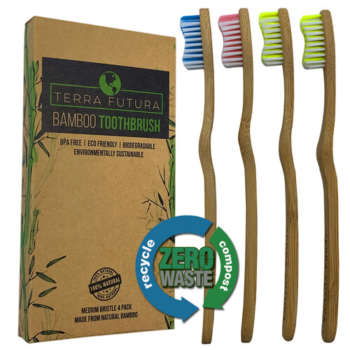 Terra Futura Bamboo Toothbrush
