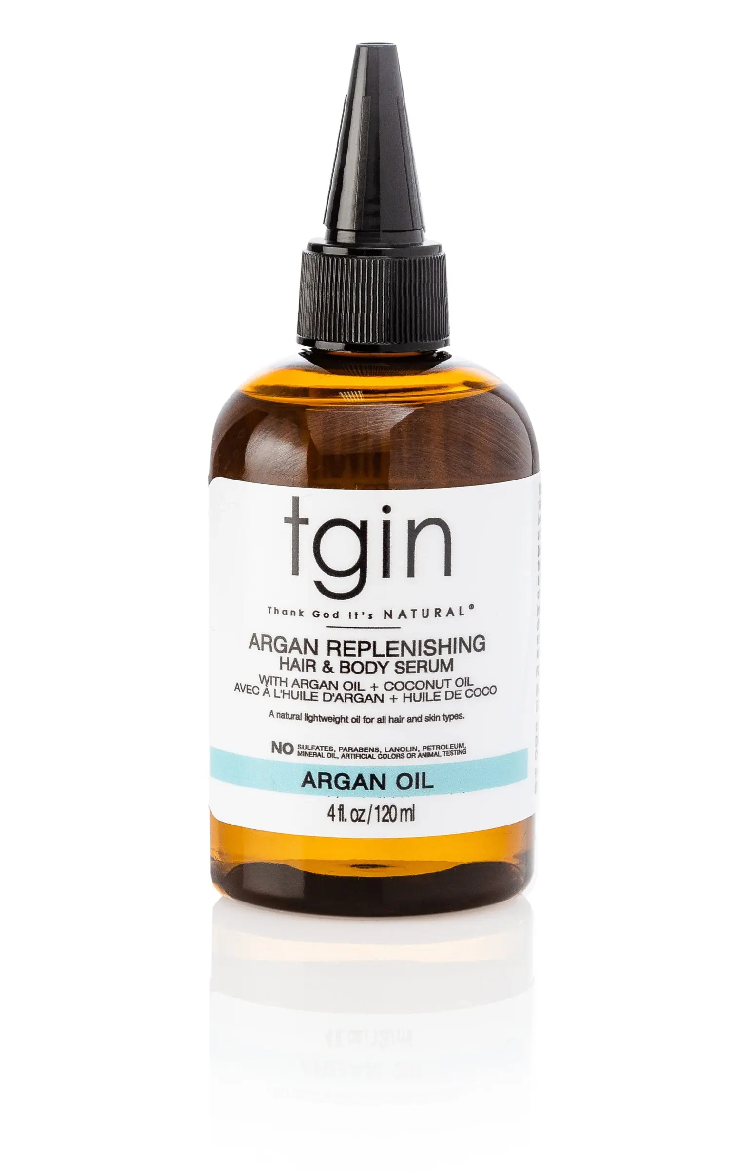 tgin Argan Replenishing Hair & Body Serum